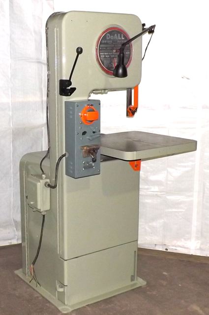 16" DoALL ... VERTICAL BANDSAW ... BLADE WELDER